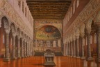 ACQUERELLO Abbazia di CLASSE - Interno