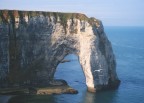mattinata sulla scogliera francese