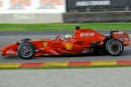 Esibizione Ferrari F1 2008 durante la Finale Mondiale del Ferrari Challenge 2007
