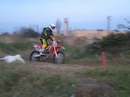 Puzard all'arrivo nell'inserimento in curva