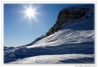 Una prima prova di scatto contro il sole.