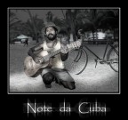 un "cantautore" che si esibiva lungo una spiaggia Cubana ...canzoni che si ispiravano tutte alla libert..quella libert tanto lontana quanto il suo sguardo.....oltre il mare!!!!
