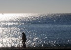 spiaggia d'inverno