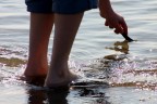 Ho scritto t'amo sulla spiaggia...