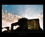 Foto a colori, tramonto, controluce...