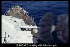 Nave Audace, coplo da 127mm