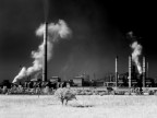 Lo stabilimento Ilva di Taranto all'infrarosso.
Canon A85 e filtro Infrared