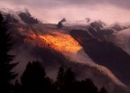 TRAMONTO SUL GHIACCIAIO DEI BOSSONS