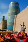 Minareto a Khiva