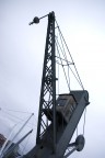 L'ultima gru superstite del porto antico di Genova