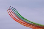 Foto di apertura del reportage sulla Giornata Azzurra 2008 - PAN, le Frecce Tricolori