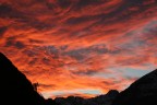 tramonto pian della mussa - valle di lanzo (to)