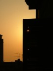 l'alba vista da casa di una mia amica