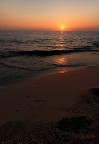 Spiaggia al tramonto