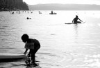 al lago di Bracciano