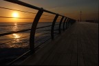 alba sul pontile