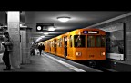 Berlino, un treno della metropolitana.