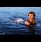 ...in the water.