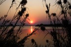 tramonto nel delta