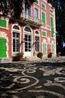Facciata di Villa Durazzo nel parco comunale di Santa Margherita