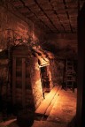 Una trincea della Guerra sui monti del Trentino