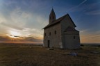Un tramonto d'altri tempi.