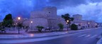 Panoramica del Castello Svevo Angioino di Manfredonia all'alba...