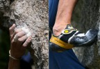 per far boulder non serve altro...bastano delle buone scarpette, una presa ferrea e tanta tanta forza!!