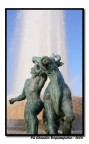 Particolare di una fontana nei pressi di Place Massena - Nizza