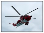 Esercitazione dell'Irish Coast Guard Rescue durante la trave
