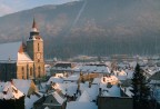 Brasov (Transilvania - Romania) scorcio della Chiesa Nera e