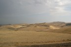 Tempesta in arrivo in un pomeriggio.