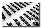 sedie - esperimento in b&amp;w