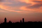 tramonto su Casteldelpiano