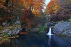 Parcodei 100 laghi, un caldo pomeriggio di autunno. Stavo facendo un giro a funghi a poca distanza dalla macchina, quando mi si  presentato questo scorcio di colori autunnali.