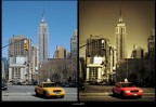 red taxi
