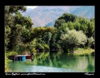 Scorcio del fiume Mingardo. Uno dei corso d'acqua pi importanti del Cilento che, attraversandone per svariati chilometri le valli, si riversa nel cristallino mare di Capo Palinuro.