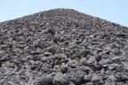 Tumulo di pietra lavica a Lanzarote - Isole Canarie (Agosto 2008)