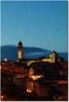 Scorcio serale della mia citt