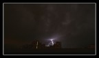 Scattata dal balcone di casa durante un temporale
