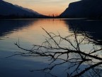 Tramonto sul lagodi Toblino