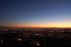 Pianura Campana Nord al Tramonto