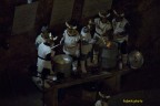 foto in Grotta Gigante vicino a Trieste,mentre la folla aspetta l'arrivo della befana (scende con la corda per 100 mt ) i vichinghi preparano una squisita bevanda a base di vin brule'