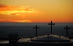 Gita di fine anno presso il Santuario di Re di Puglia. Oltre alla grande emozione sono stato "toccato"anche da un bel tramonto.