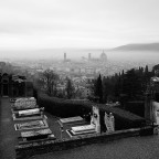 Suggerimenti e critiche, come sempre, sono ben accette.

Una delle viste pi famose di Firenze.
Foto convertita in B&W con Alien Skin 2.
