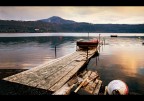 Lago al tramonto