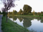 Foto del Naviglio del Brenta, fiume che attraversa il mio paese (Oriago) della provincia di Venezia
