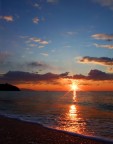 Last rays of sunshine