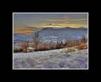 il tramonto a casa