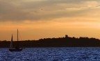 Il mare di sera...